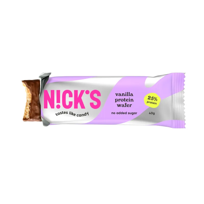 Nicks Protein Wafer, Vanilla, 1 st