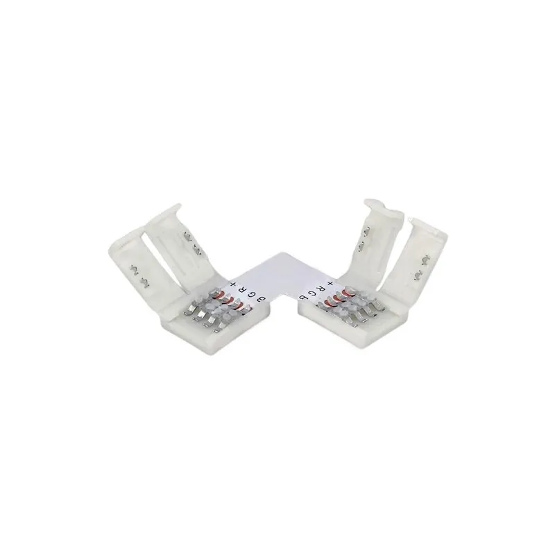 L-skarv för RGB-strip – 10 mm breda, 12V / 24V