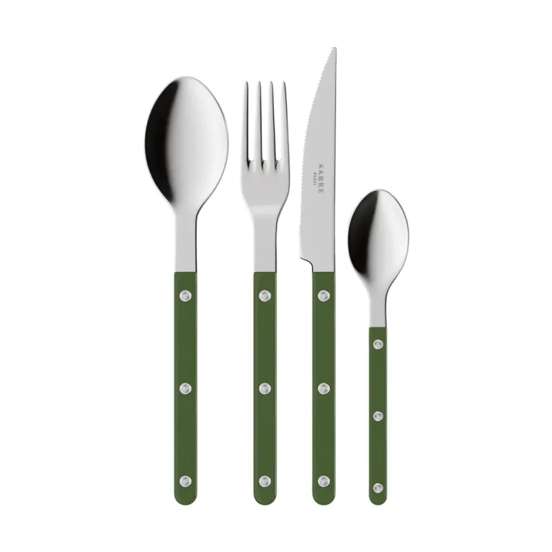 Sabre paris Solid bestickset 4 delar, green