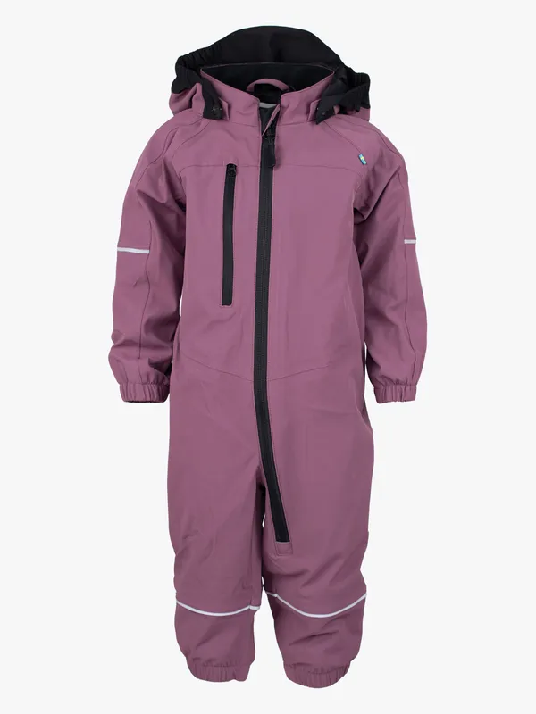 Lindberg Baby Drammen Shell Overall Dry Rose