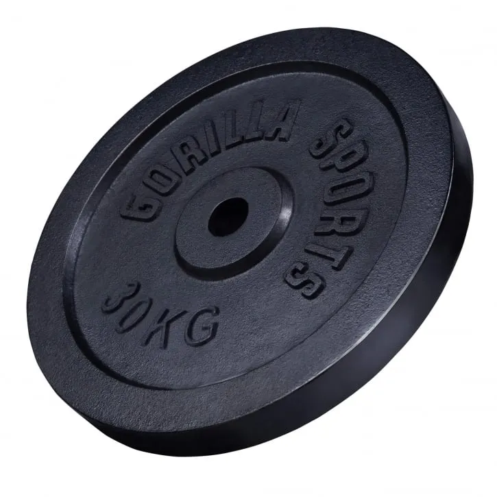Viktskivor IRON Black 0,5kg-30kg – 1,25kg
