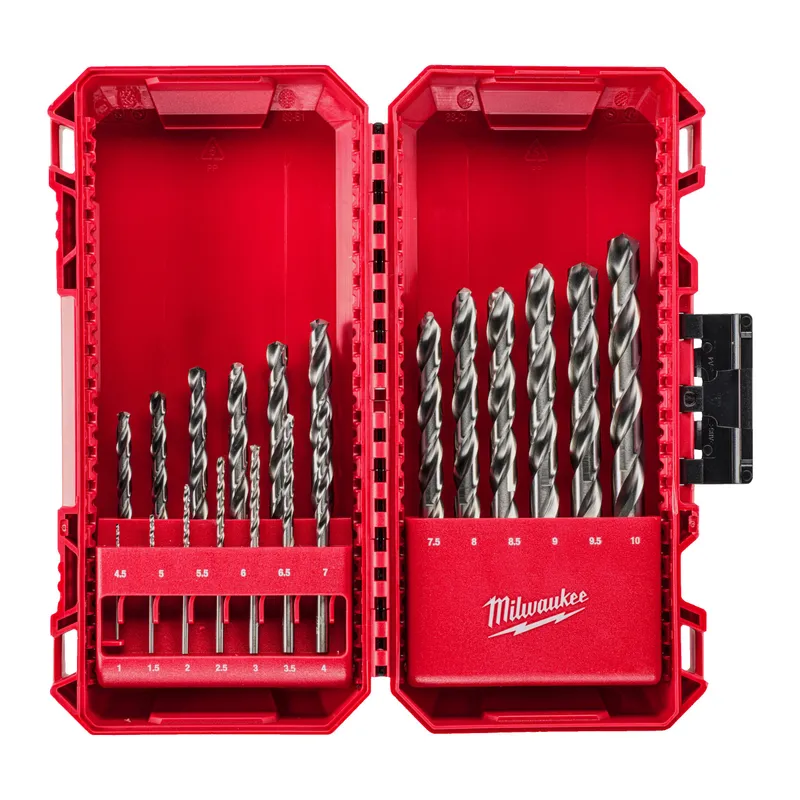 Milwaukee HSSG TW Metallborrset 19 delar