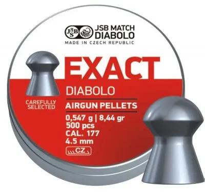 JSB Exact. 4.51mm – 0.547g 500 st