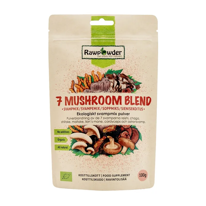 Rawpowder 7 Mushroom Blend, 100 g