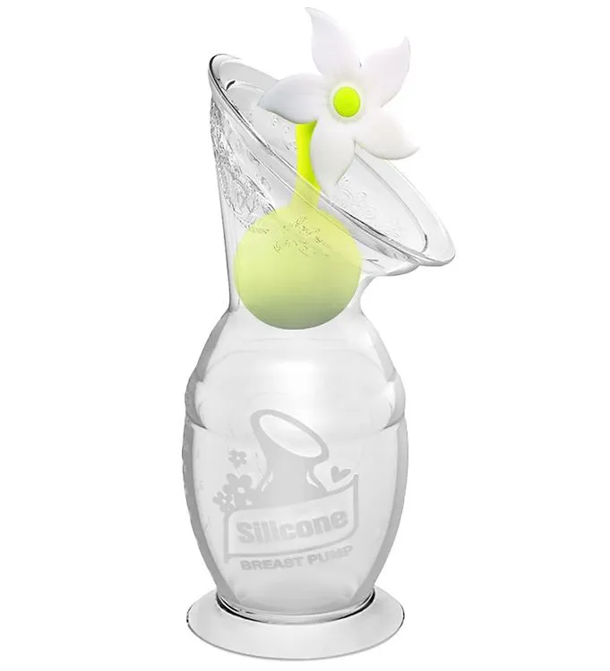Haakaa Bröstpump - 150 ml - Blomsterstoppare och Bröstpump