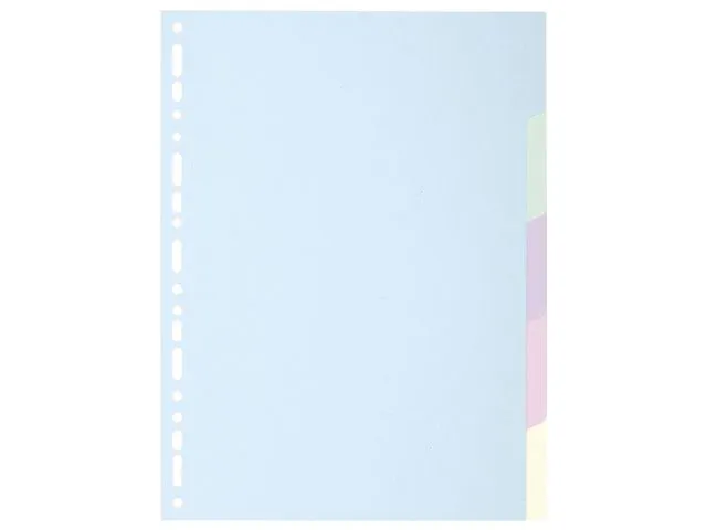 Pappersreg EXACOMPTA Forever A4 5-del