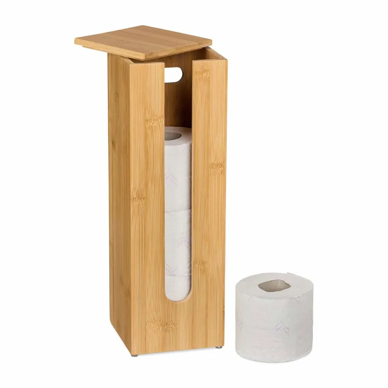 Förvaring av toalettrullar i bambu (#3464)
