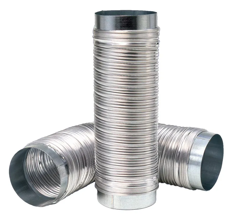 REC Indovent Drasut 125 Metallslang utdragbar 1 m 125 mm