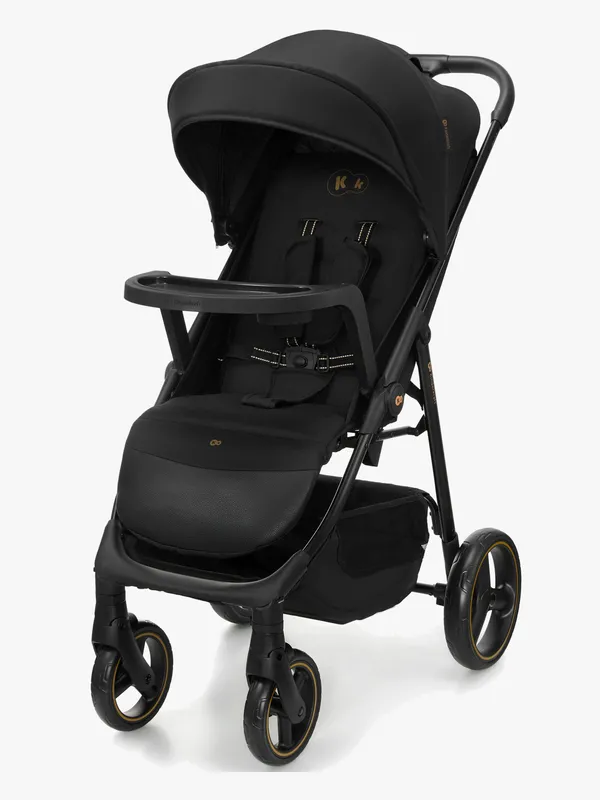 Kinderkraft Trig 3 Sulky med Bricka, Onyx Black