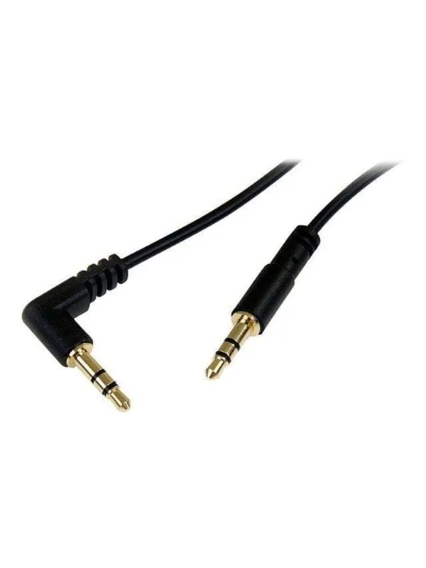 StarTech.com Slim 3.5mm to Right Angle Stereo Audio C (#1306)