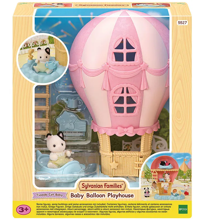 Bebis Ballong Lekhus med Figur Sylvanian Families