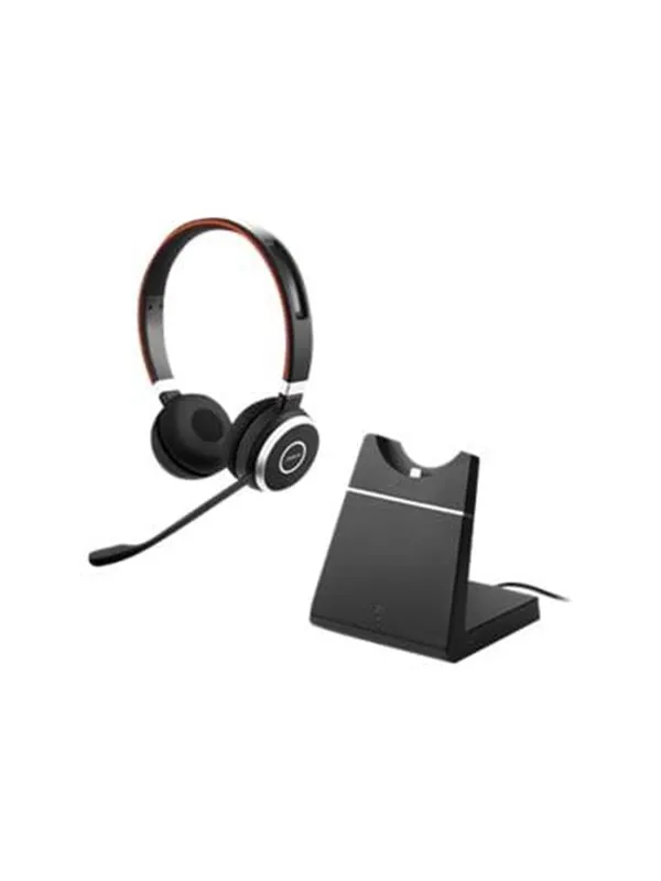 Jabra Evolve 65 UC Stereo w/ Charging Stand