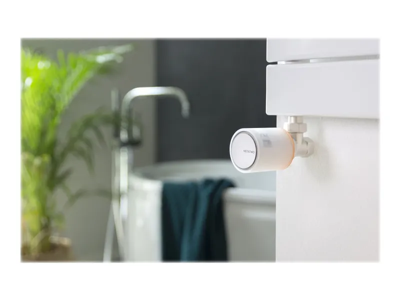 Netatmo Smart Radiator Valves - Starter Pack - vandventil - trådlös - 802.11b/g/n - 2.4 Ghz