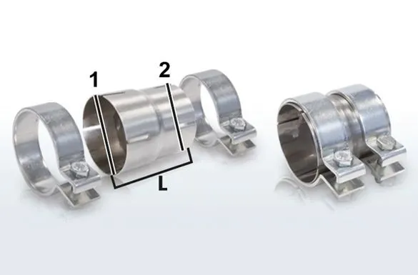 Reduktionsrör, avgassystem HJS 90 60 5731