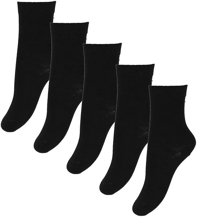 Minymo Strumpor - 5-pack - Svart