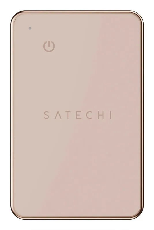 Satechi FindAll™ Wallet Card with Apple Find My precision tracking and elegant design - Desert Rose