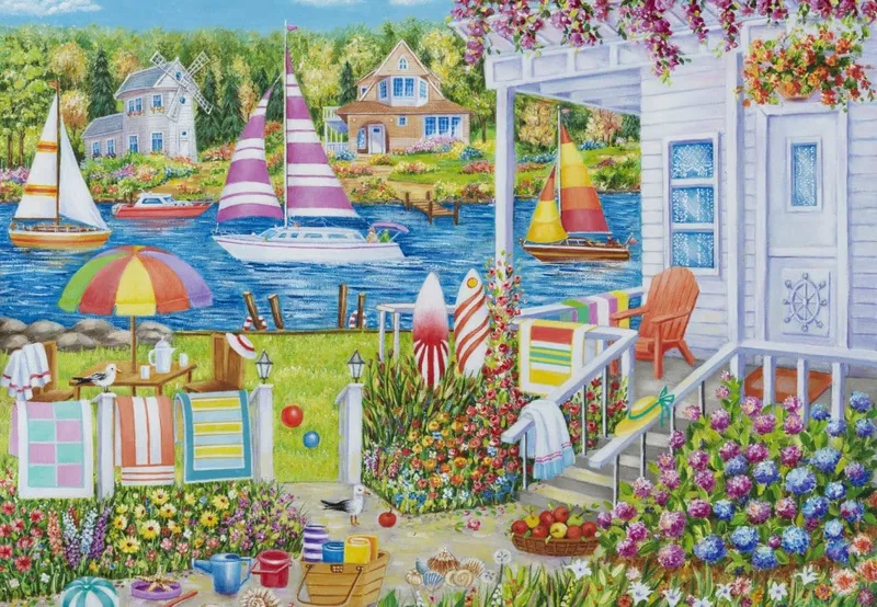 Pussel – House on the Water 1000 Bitar