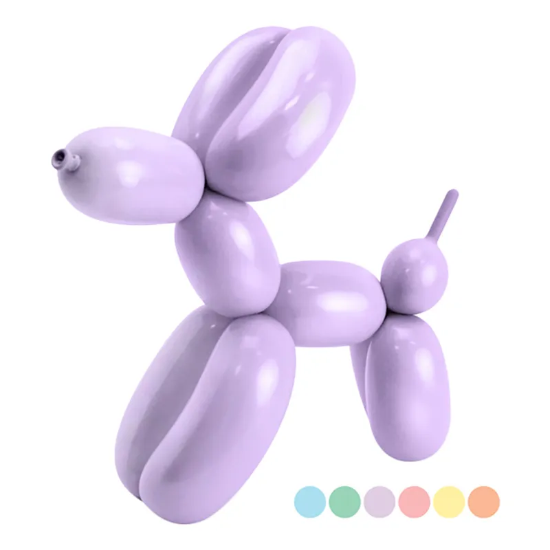 Figurballonger Pastell Mix Kit – 30-pack