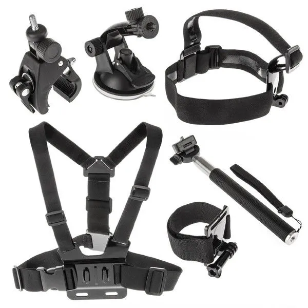 GoPro Tillbehör - 6 Delar | Starterkit