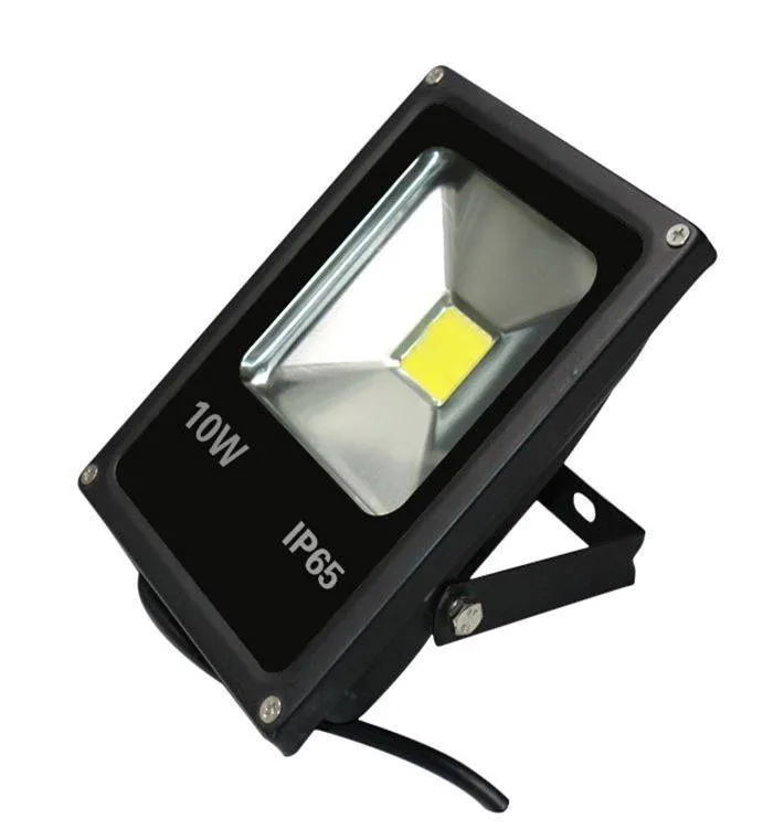 LED strålkastare 10w – slimmad – kallvit
