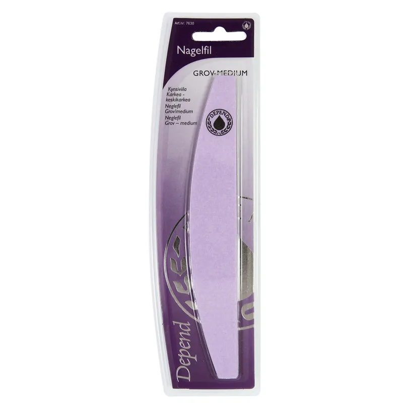 Depend Nagelfil Lyx Grov-Medium