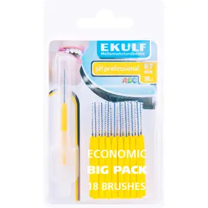 Ekulf Ph Professional Mellanrumsborste 0,7 mm 18-pack