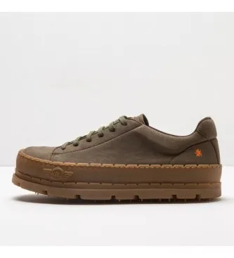 Art unisex. 1177311S4003_0G3 Skor 1773 Blå Planet grön (45), Tyg, Karta, 1 till 3 cm, Nyckelband, Casual