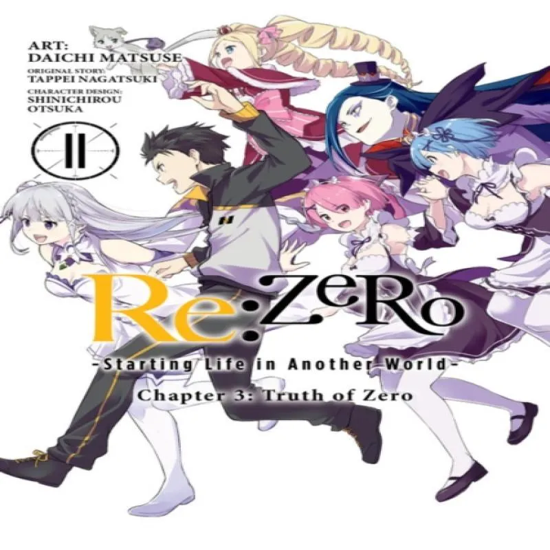 ReZERO Starta ett liv i en annan värld Kapitel 3 Sanningen om Noll Vol. 11 manga av Tappei Nagatsuki… 9781975319137