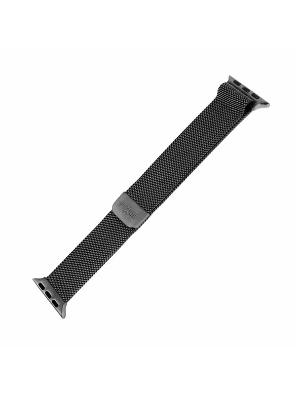 Fixed Apple Watch 6/7/8 (38/40/41mm) Armband Mesh - Svart