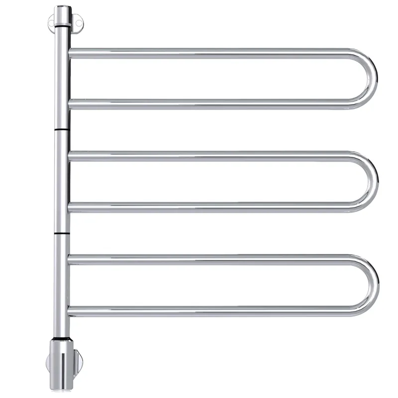 PAX Flex U Handdukstork svängbar, 3 armar 654 mm