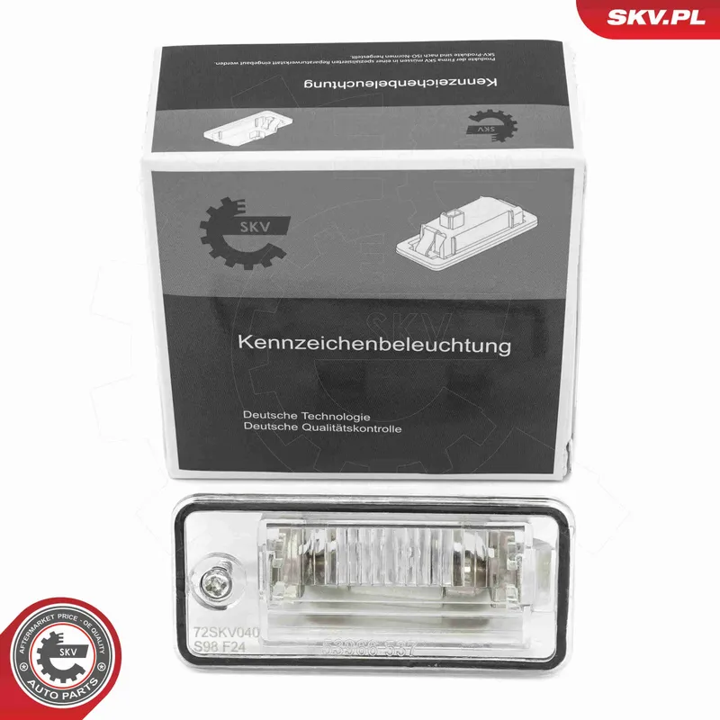 Nummerskyltsbelysning ESEN SKV 72SKV040