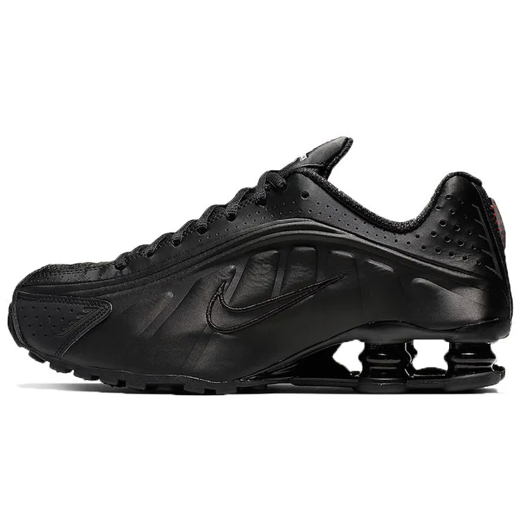 Nike Shox R4 Svarta Dam Sneakers Svart-Max-Orange AR3565-004 40.5