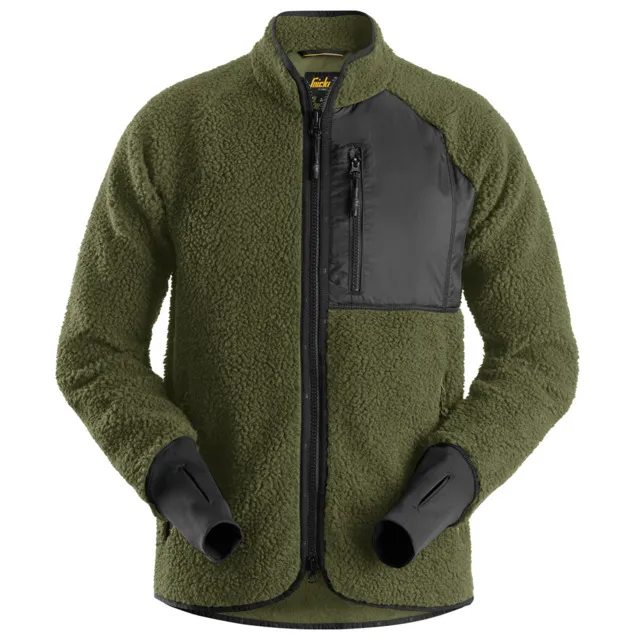 TEDDYJACKA KHAKIGRÖN/SVART M | Beijerbygg Byggmaterial