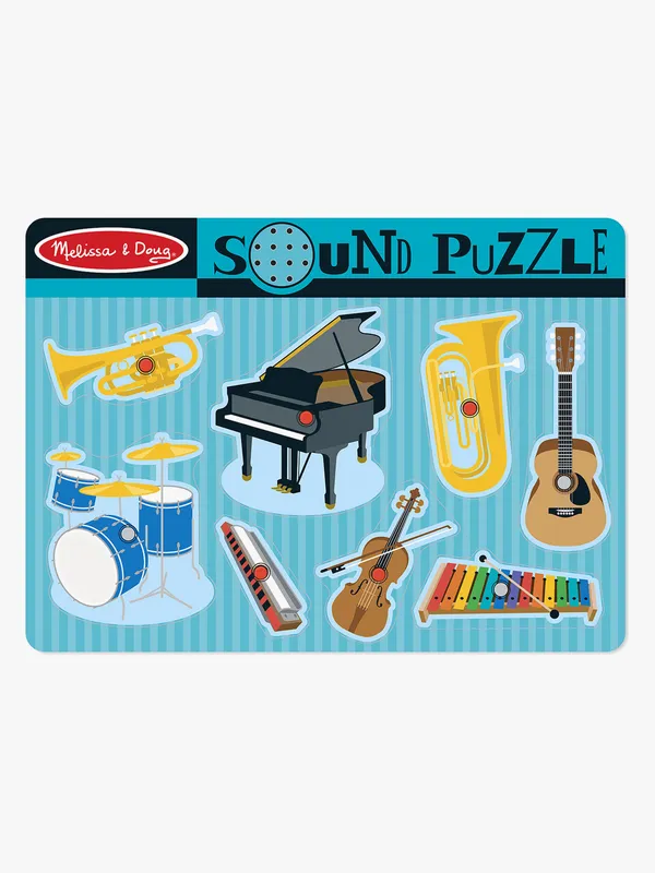 Melissa & Doug Sound Puzzle Musical Instruments