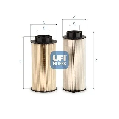 Bränslefilter UFI 26.147.00