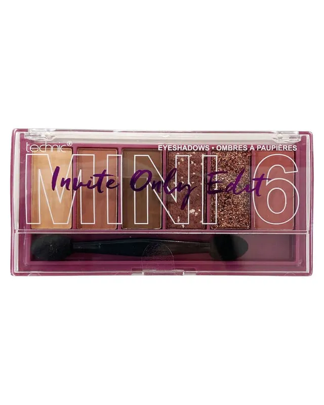 Technic Mini 6 Eyeshadow Palette Invite Only Edit 7 g