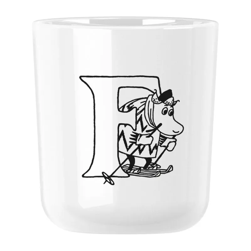 Rig-tig Moomin ABC mugg, 0,2 liter, F