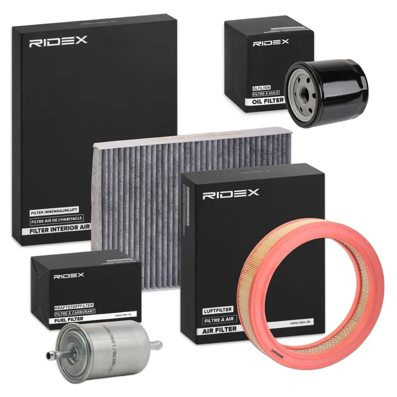 Filtersats RIDEX 4055F12044
