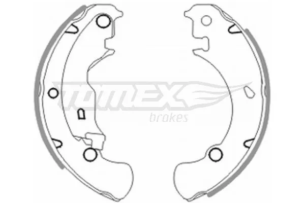 Bromsbacksats TOMEX brakes TX 20-42