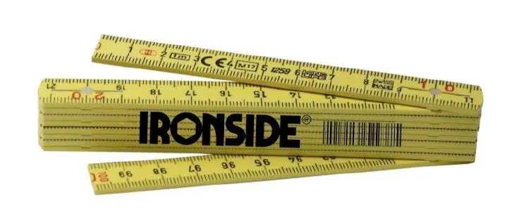 Ironside 102965 Måttstock 1 m 1 m