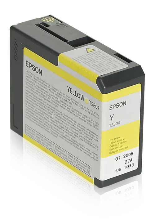 Epson T5804 Yellow - Bläckpatron Yellow