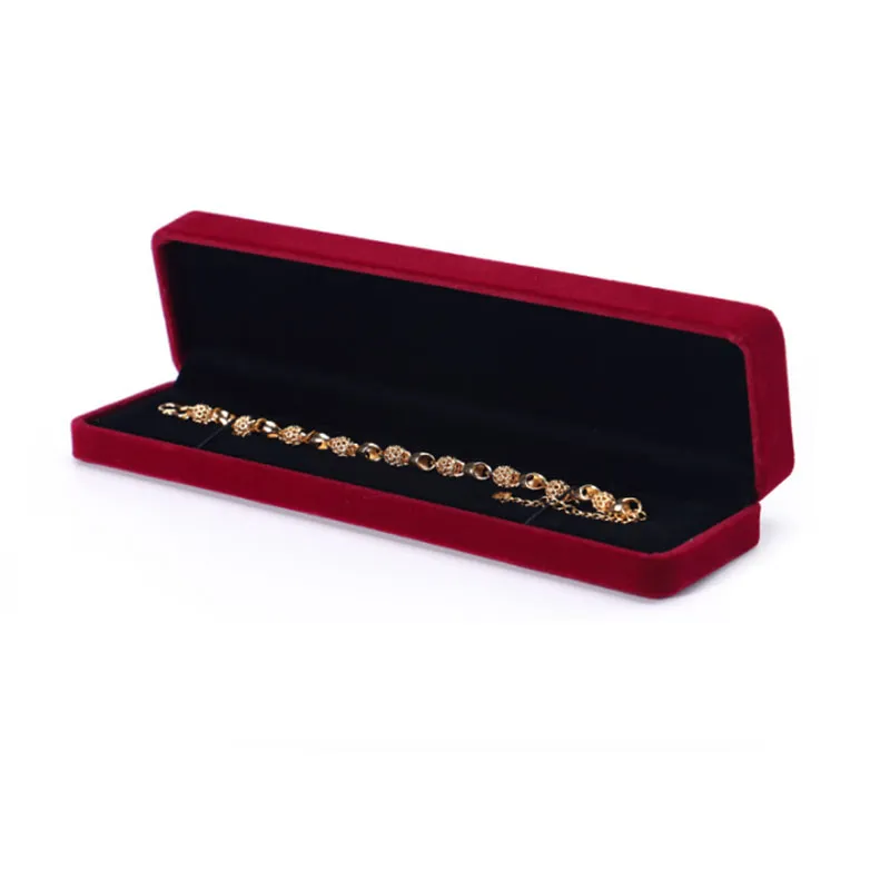 Smyckeskrin för Halsband och Armband DarkRed