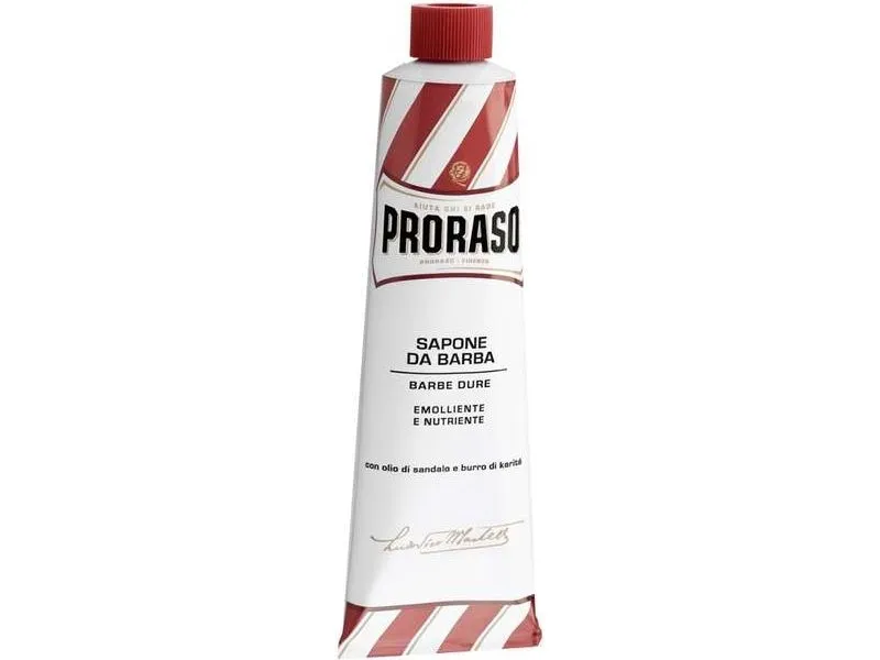 Proraso Shaving Cream Nourishing Sandalwood and Shea Butter Tube