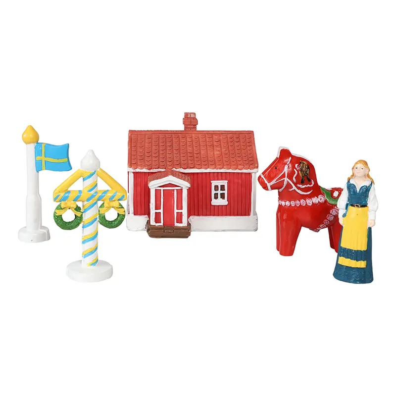 Midsommar Smådekorationer Set