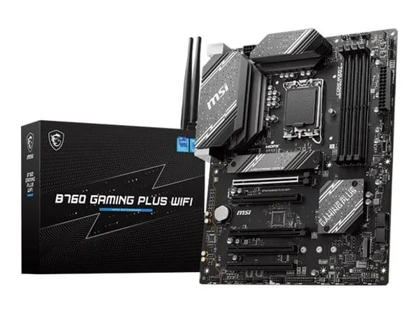 Msi B760 Gaming Plus Wifi Moderkort Lga 1700 Atx DDR5