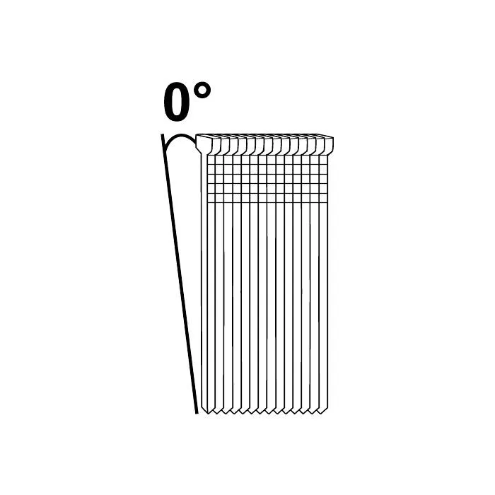 ESSVE F18 FZB Dyckert 0°, vit huvud, 4000-pack 1,2x38mm