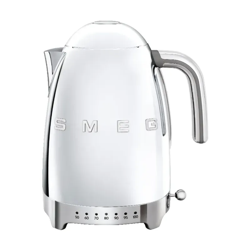 Smeg Smeg 50’s Style vattenkokare med variabel temperatur 1,7 L Krom