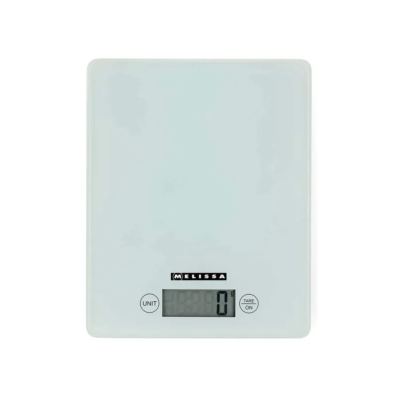 Digital köksvåg, 5 kg max, glas, LCD-skärm
