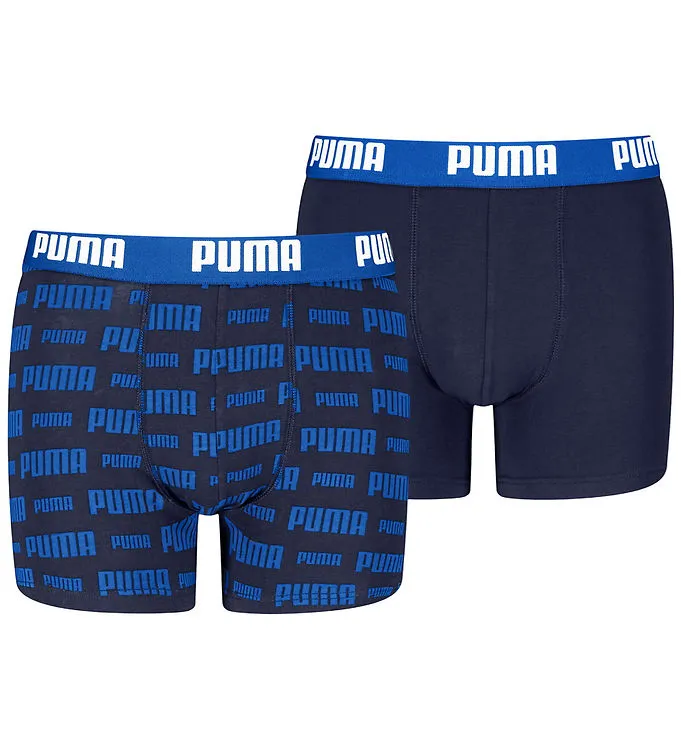 Puma Boxershorts - Everyday - 2-pack - Marinblå/Blå