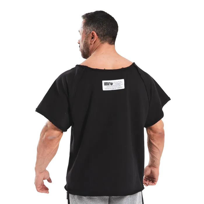 Classic Workout Top, Black/Gold
